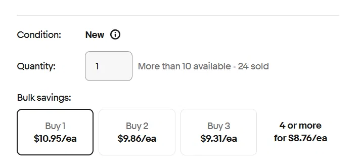 utilize volume promo offers to encourage buyers to buy more products