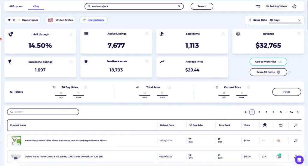 zik analytics bulk scanner