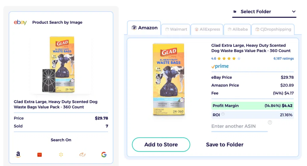 zik analytics product search by image